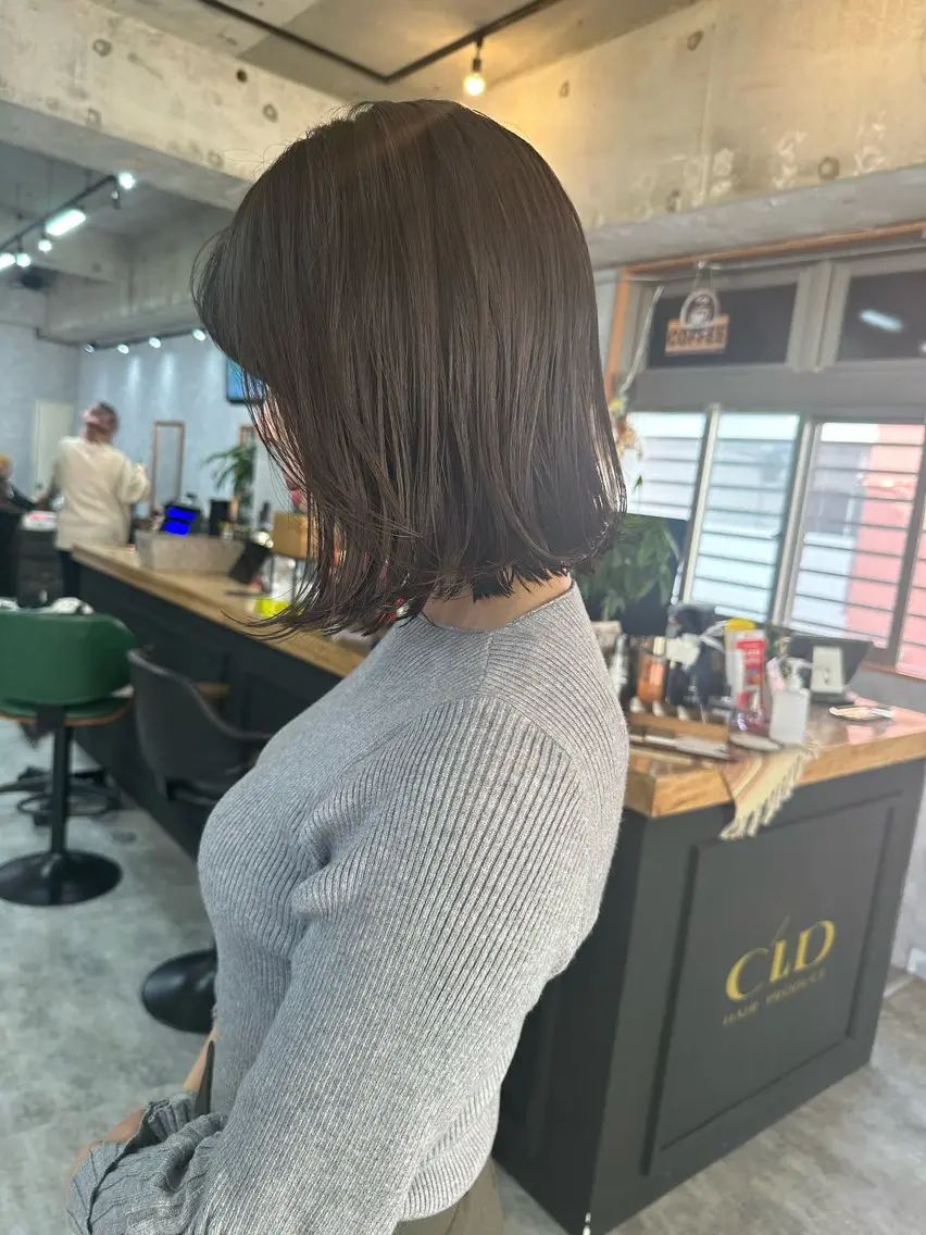 ショート 切りっぱなしボブ ショートボブ ハンサムショート 丸みショート ボブ モテ髪/ボブ/ショー ト/アダチフウトのヘアスタイル
