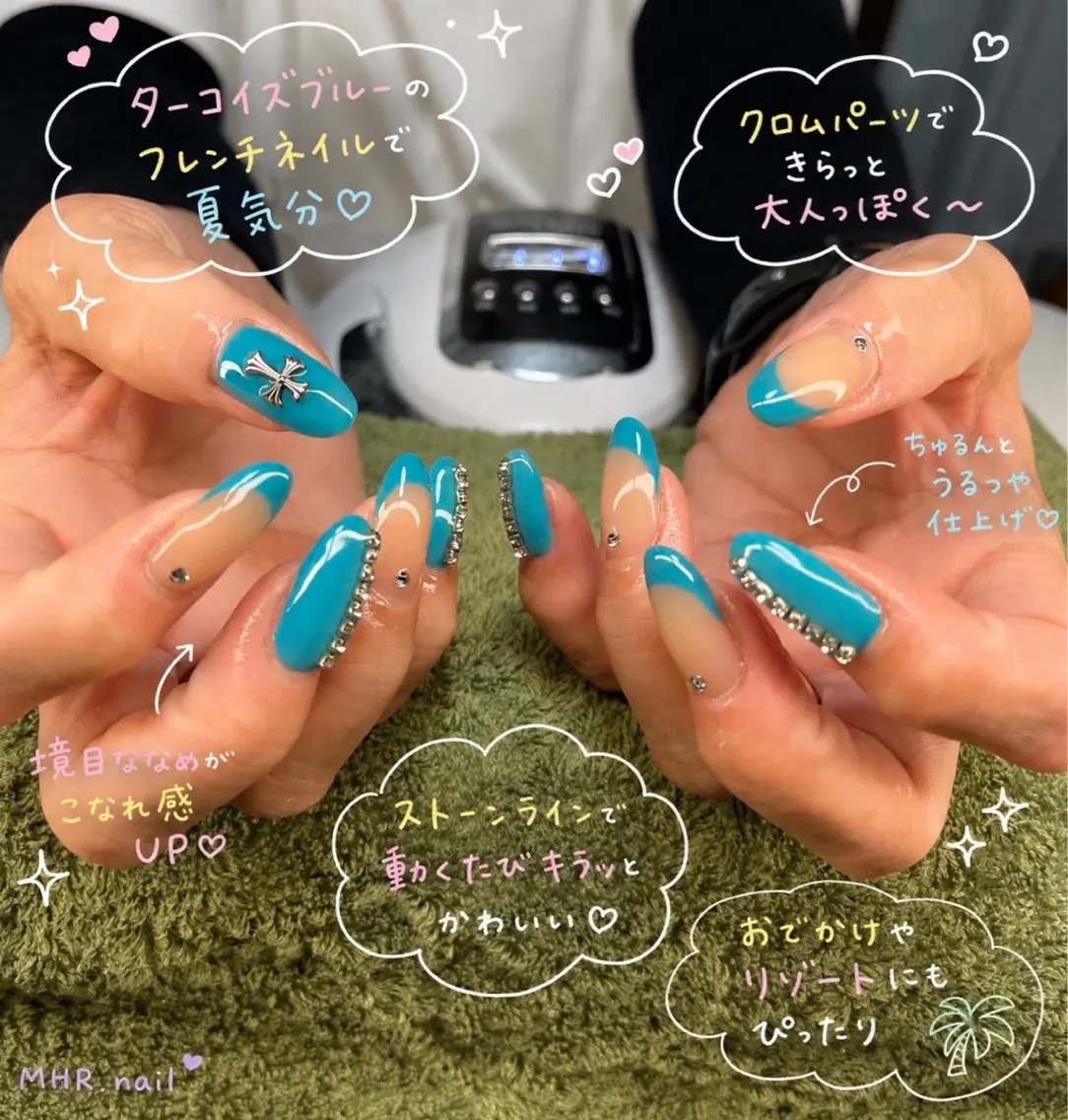 ネイル ハンドネイル フットネイル MHR nailのネイルデザイン