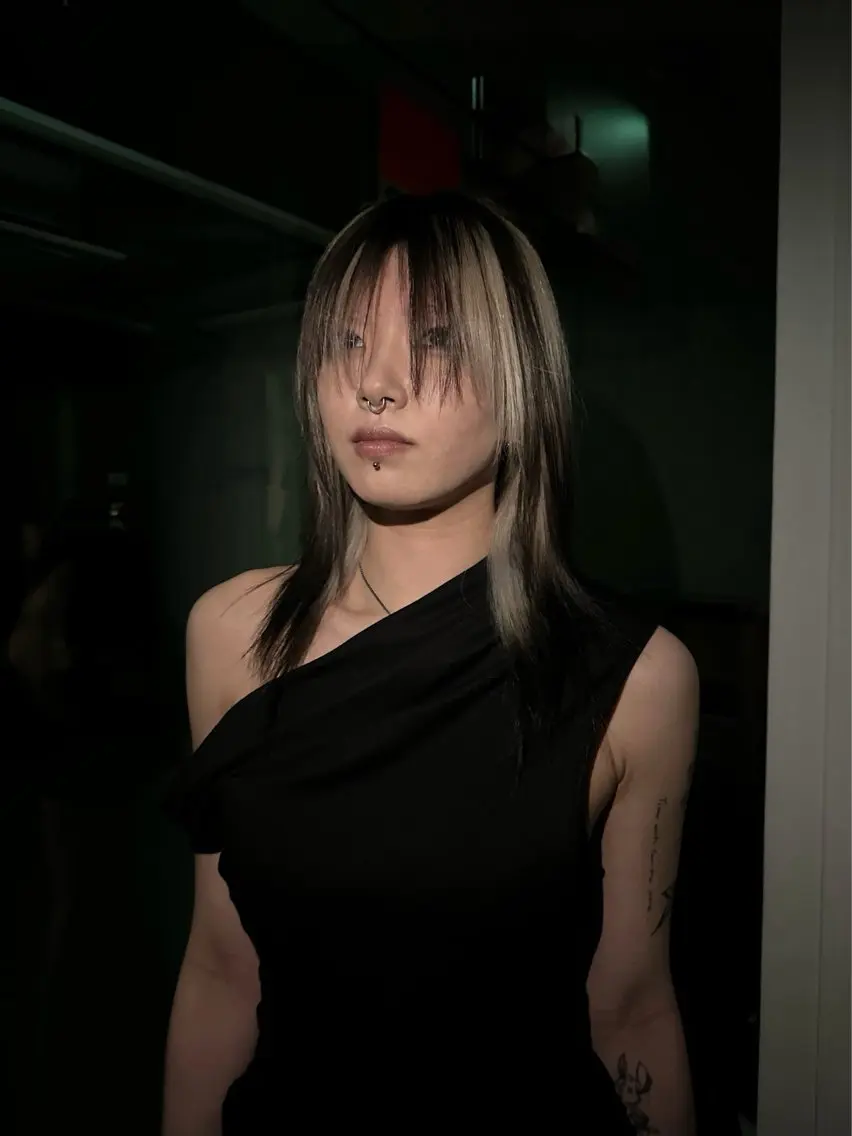 セミロング 松本 雪愛のヘアスタイル