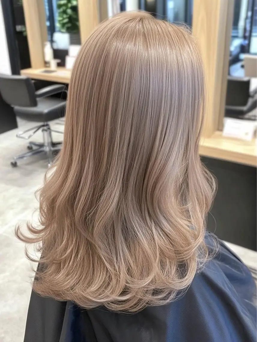 ロング カラー カット 森山 謙斗のヘアスタイル