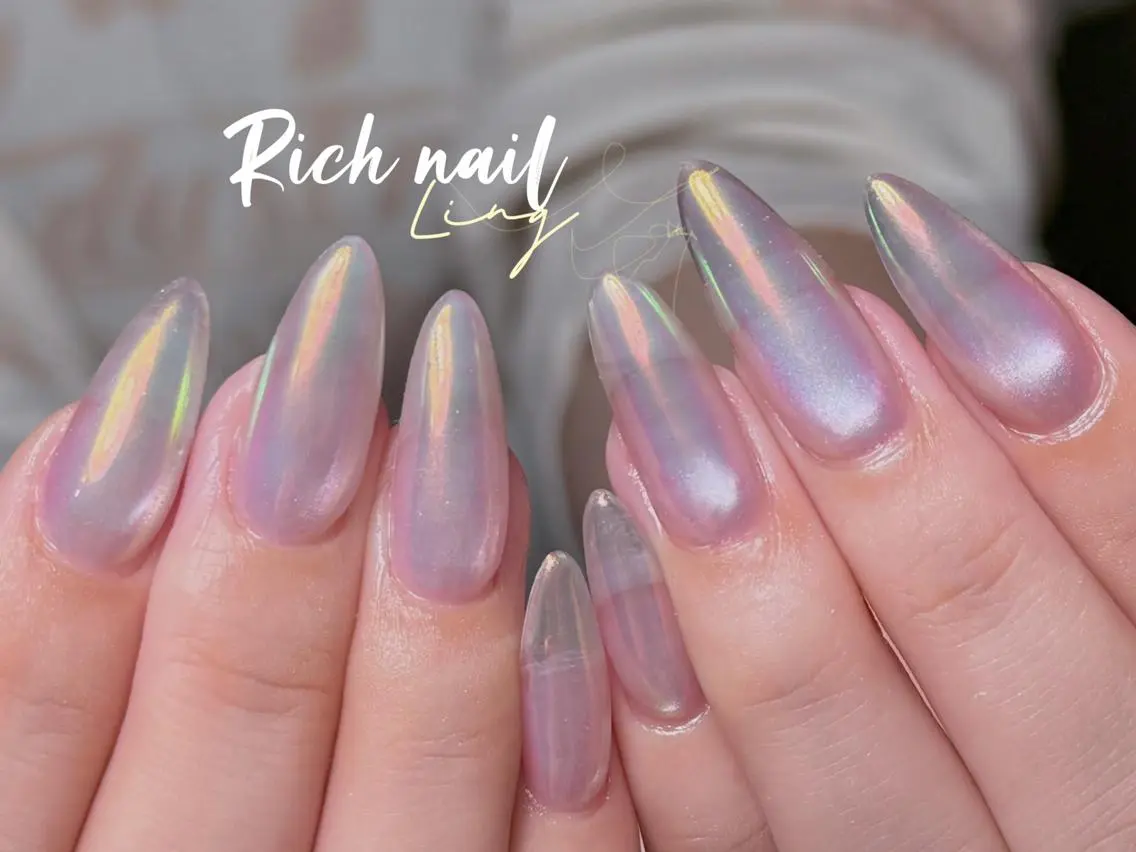ネイル ハンドネイル ハンドケア Rich Nail 🤲🏻梨央のネイルデザイン