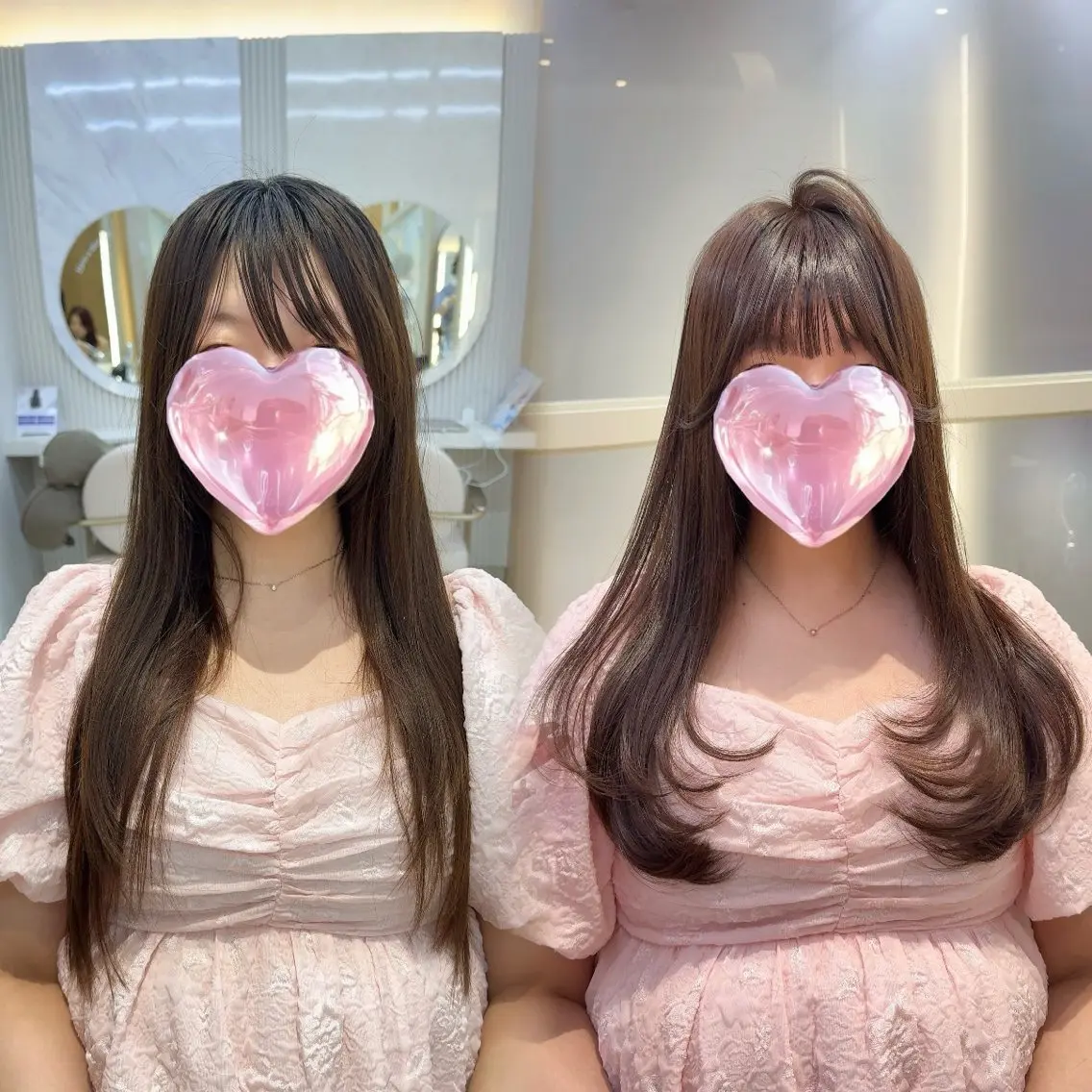 ロング カラー レイヤーカット ローレイヤー カラー/ヘアセット Nanami💗のヘアスタイル