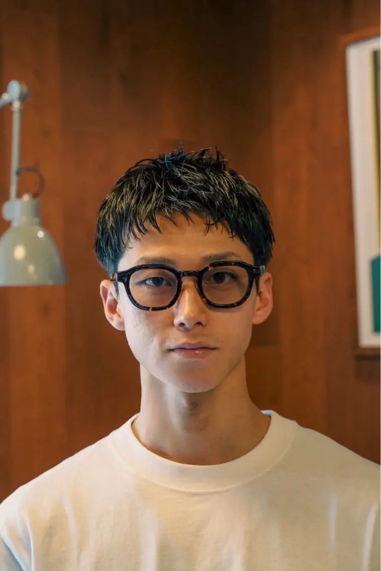 メンズ カット パーマ 20代 オトナヘア いしだ りょうのヘアスタイル