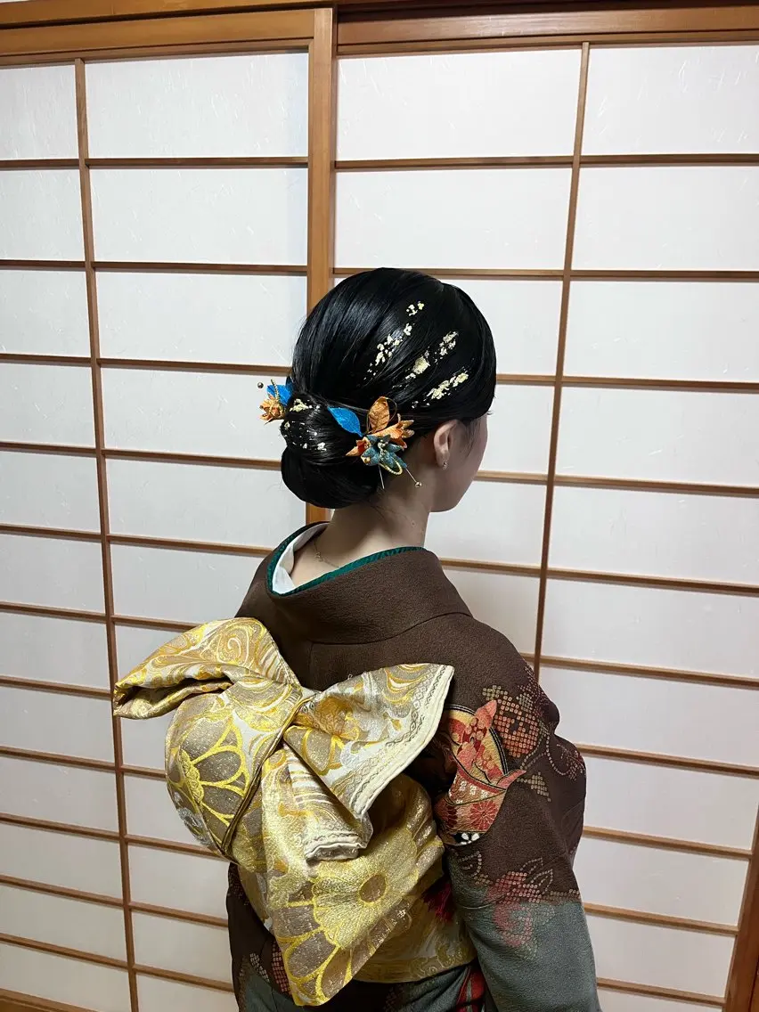 ヘアセット&振袖着付(結納等)の写真