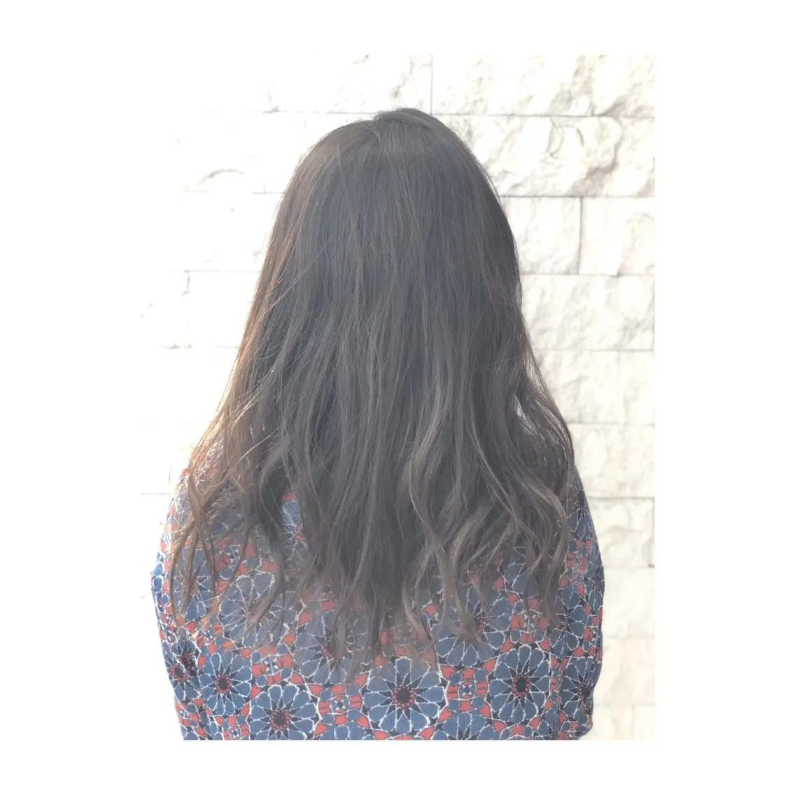 セミロング カラー 中野 竜介のヘアスタイル
