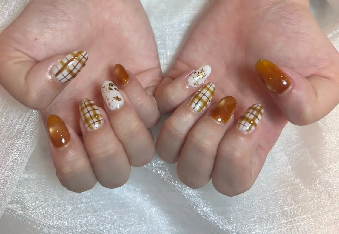 ネイル フレンチネイル マグネットネイル 恵比寿 The Nailのネイルデザイン