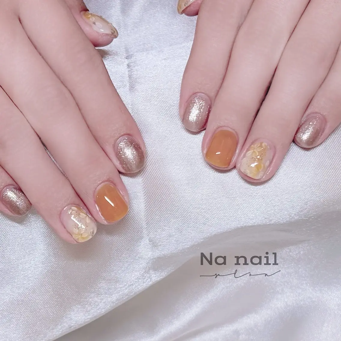 ネイル チークネイル フラッシュネイル フレンチネイル ジェルネイル グラデーション ハンドネイル CC Nail 高田馬場のネイルデザイン