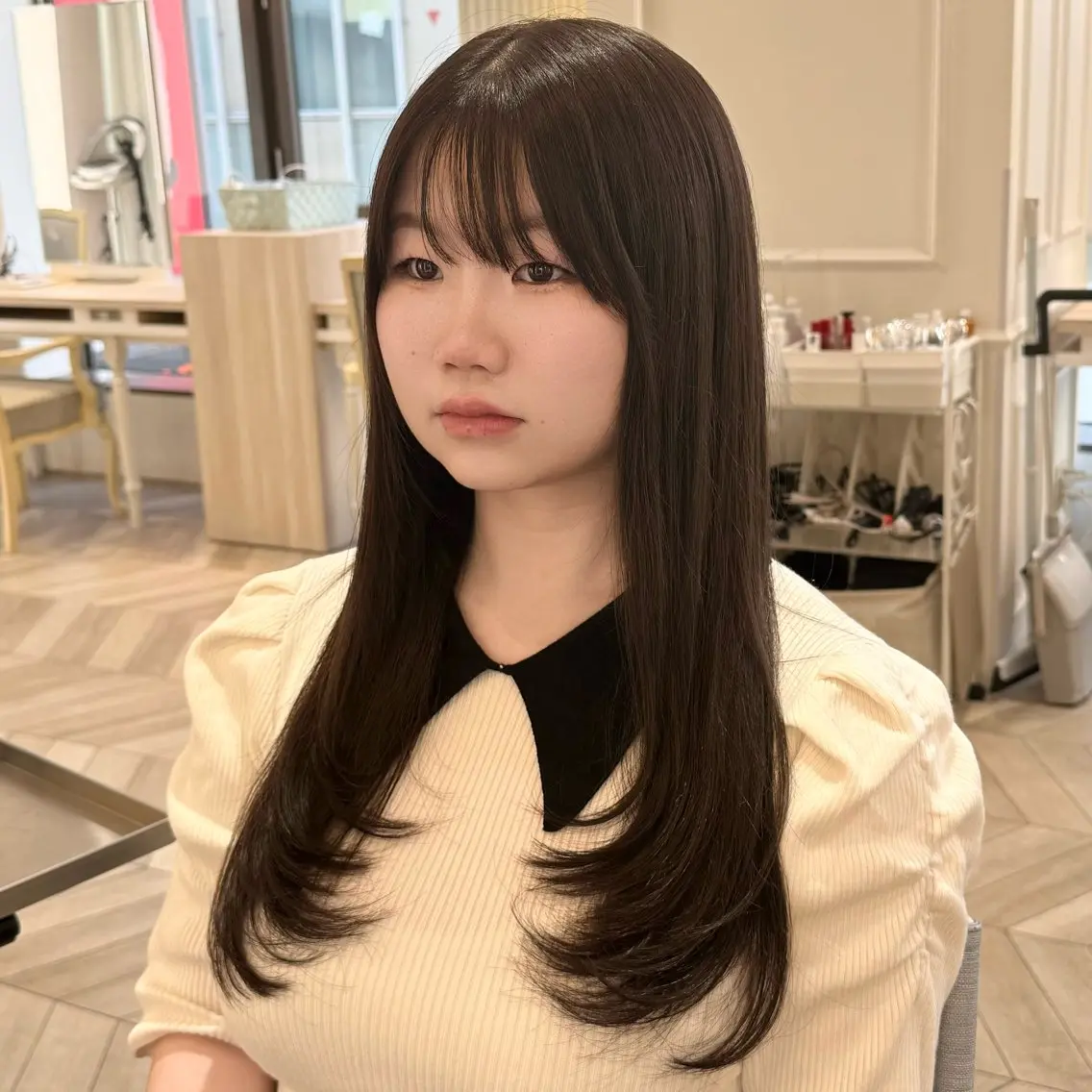 ロング カット レイヤーカット/ 艶カラー🌙Rinoのヘアスタイル