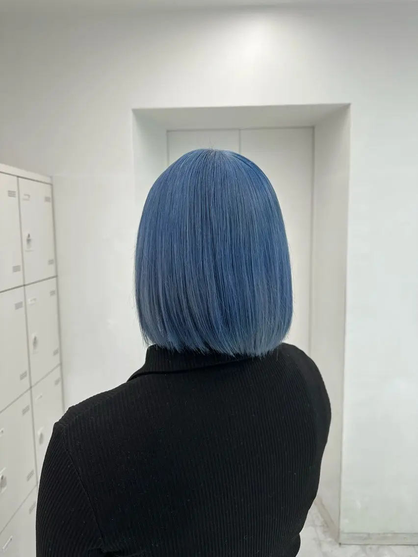 ミディアム カラー ヘアカラー トリートメント ヘッドスパ ヘアセット ❄最強かわいいカラー ❄️MINA❄️のヘアスタイル