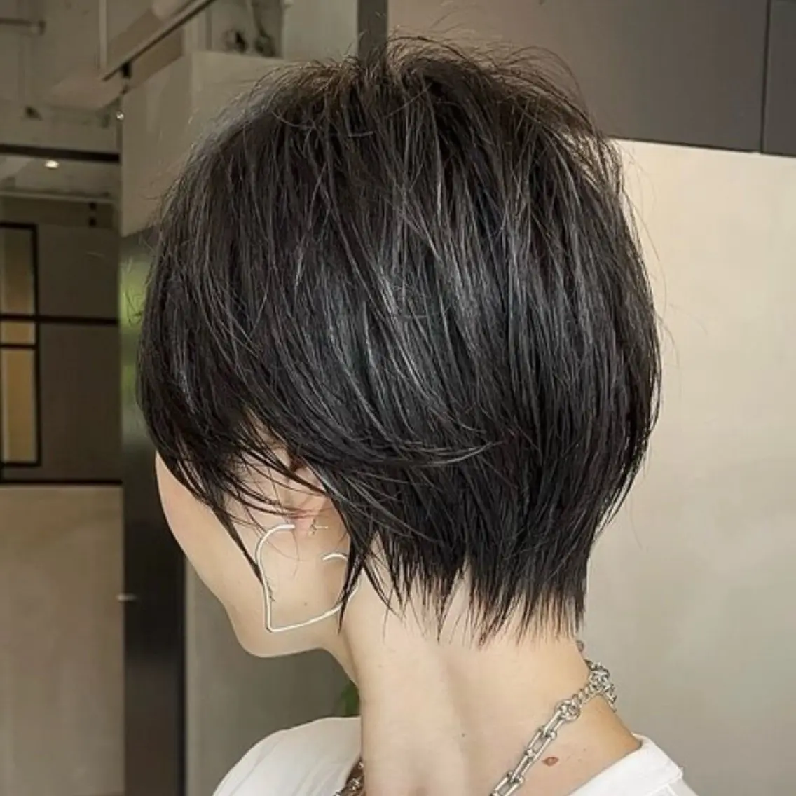 ショート カット トリートメント 40代からの似合わせ ショート/たかいのヘアスタイル