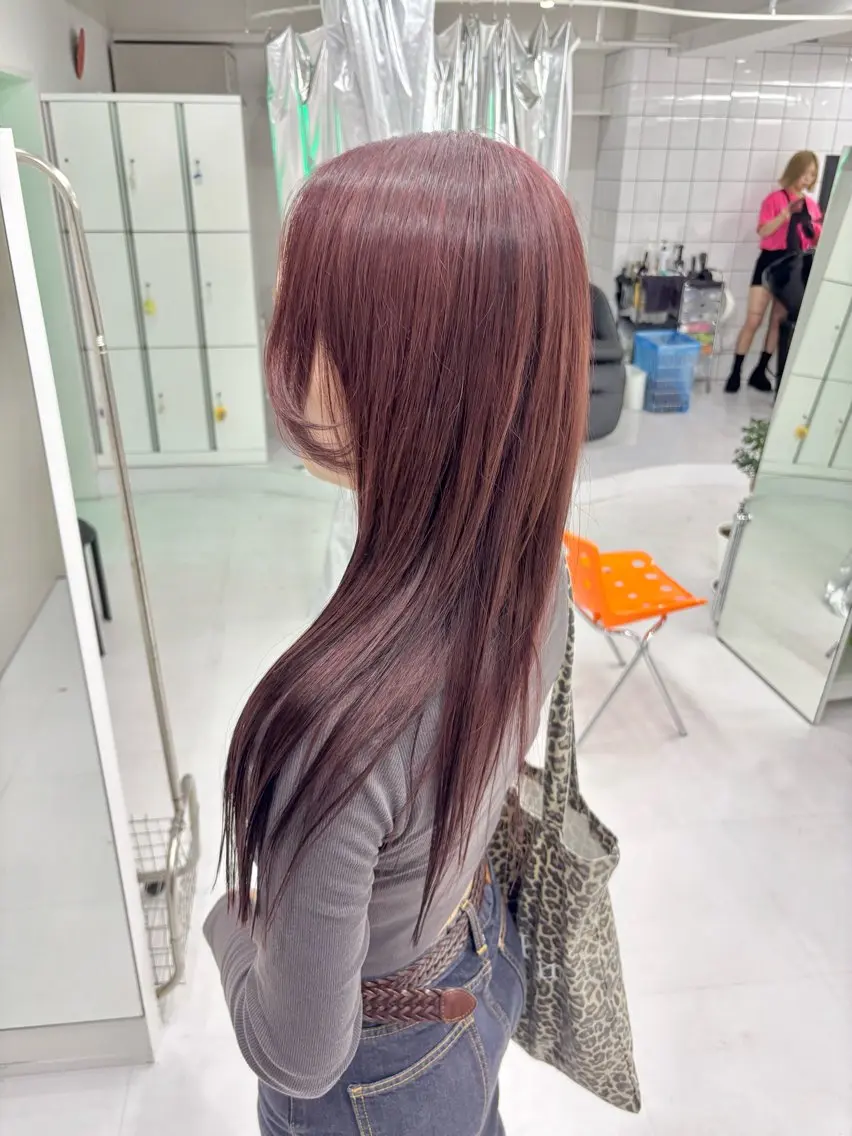 ミディアム カット ヘアカラー トリートメント ヘアセット 🎗副店長/井上 竜 ブリーチ指名No.1のヘアスタイル