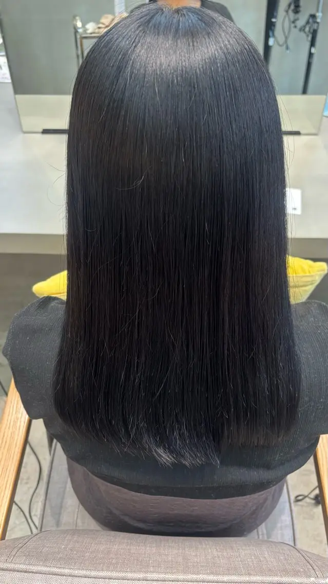 カラー ヘアカラー TEMIL HAIR 彩香のヘアスタイル