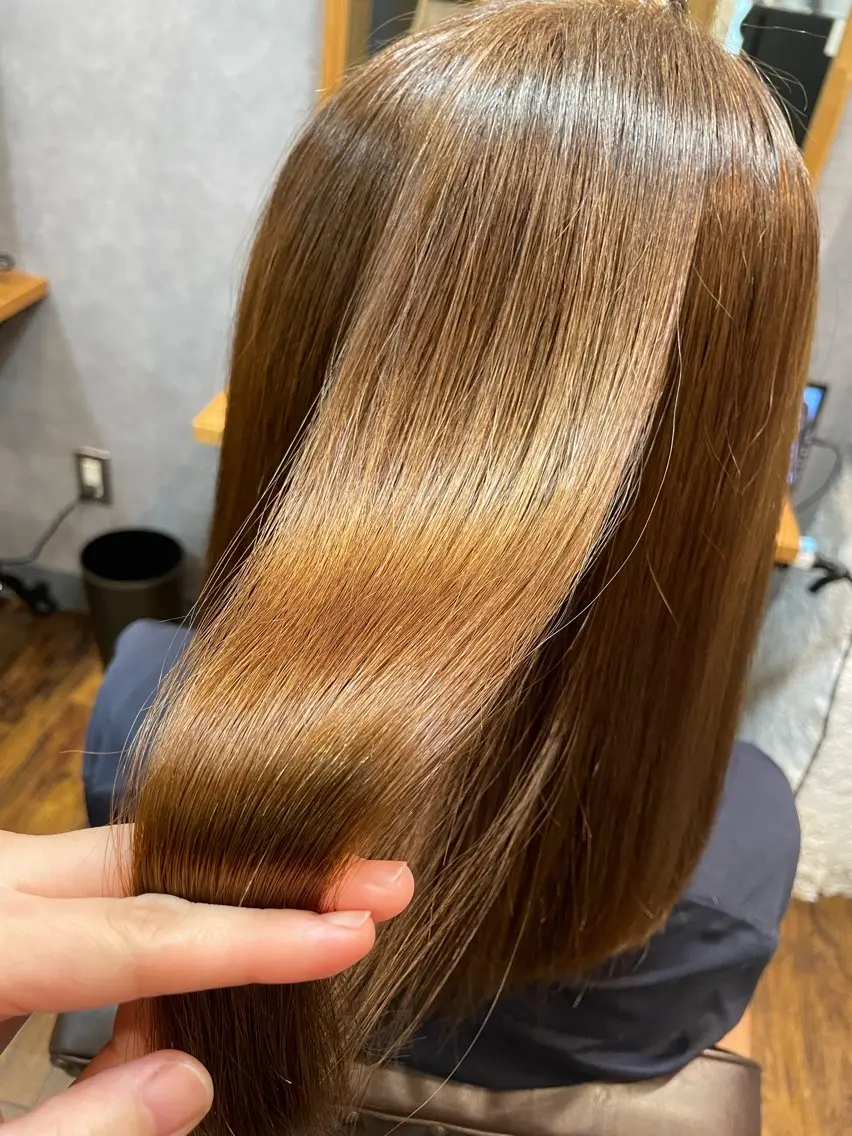 ロング カラー 髪質改善 ツヤ美髪💐 髪質改善/高山愛来のヘアスタイル