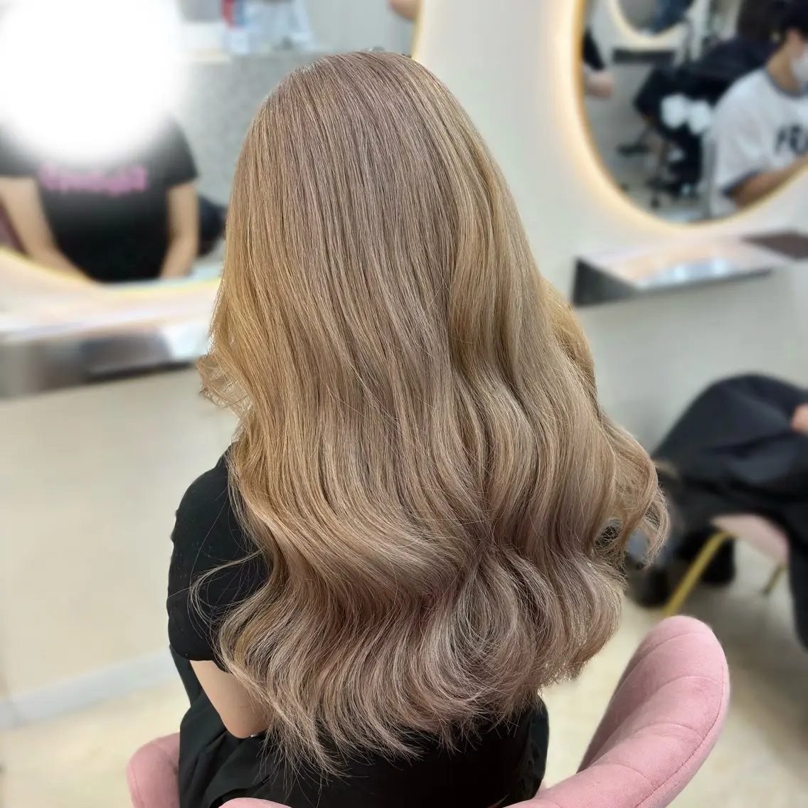 ロング ヘアカラー トリートメント 梅原 姫🍬🐰のヘアスタイル