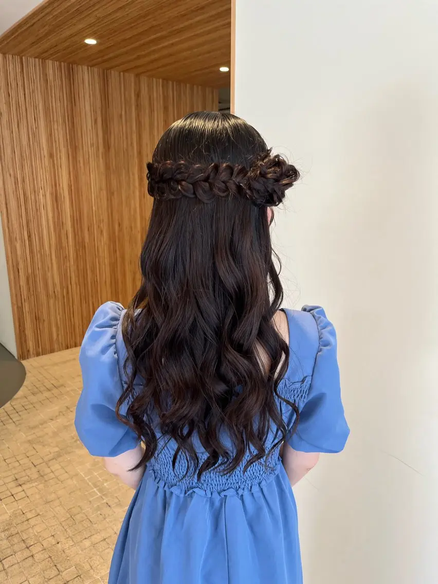 ヘアアレンジ ヘアセット やまき さきねのヘアスタイル