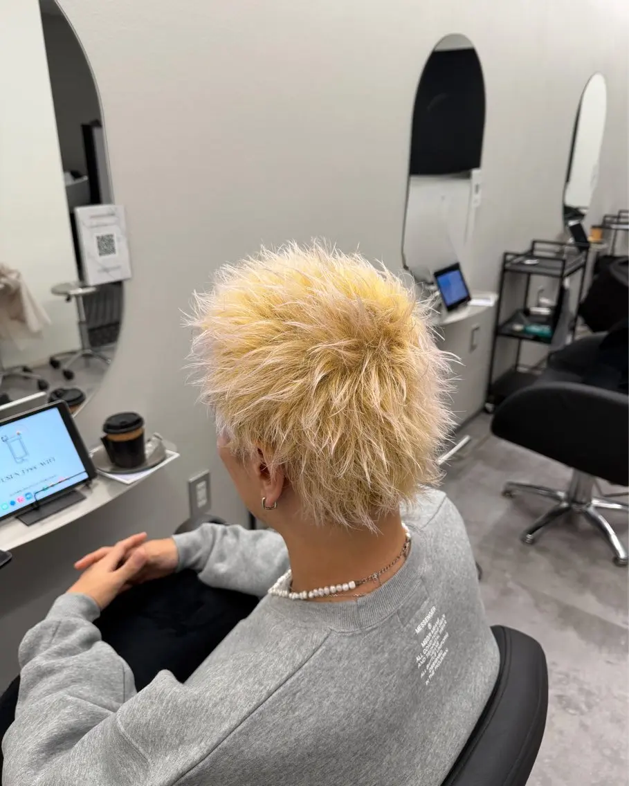 【🤍ハイトーン🤍】カット➕ダブルカラーの写真