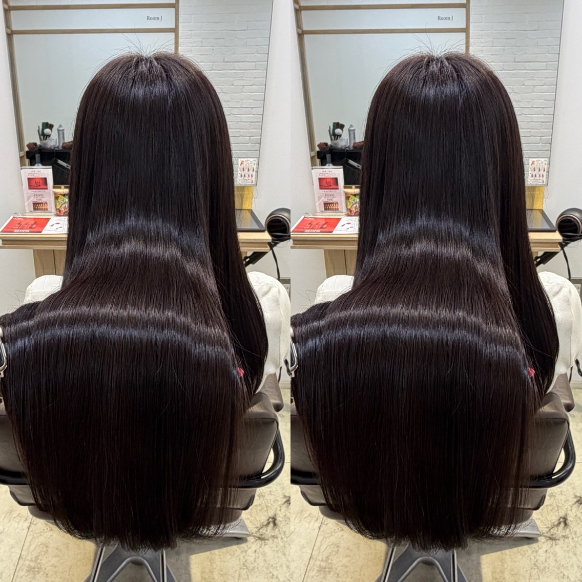 ロング カット ヘアカラー トリートメント 盛れるhair⟡.· 石川梨央のヘアスタイル