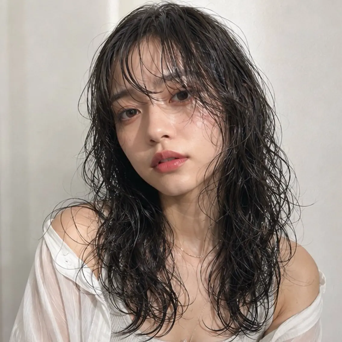 【✨️パーマ得意です✨️】20代女性人気◎レディースカット+パーマ🍀の写真