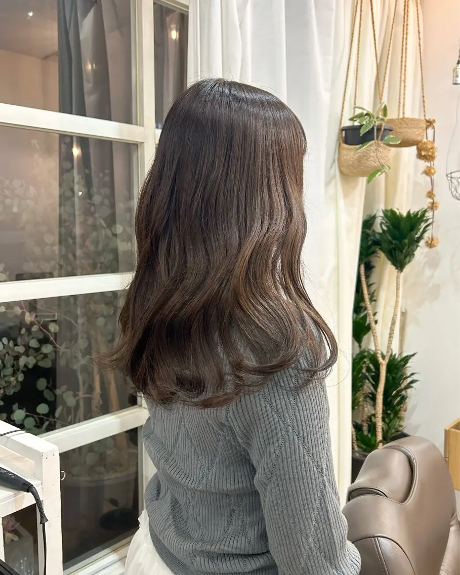 セミロング ヘアカラー Itsuki モデル募集中♩のヘアスタイル