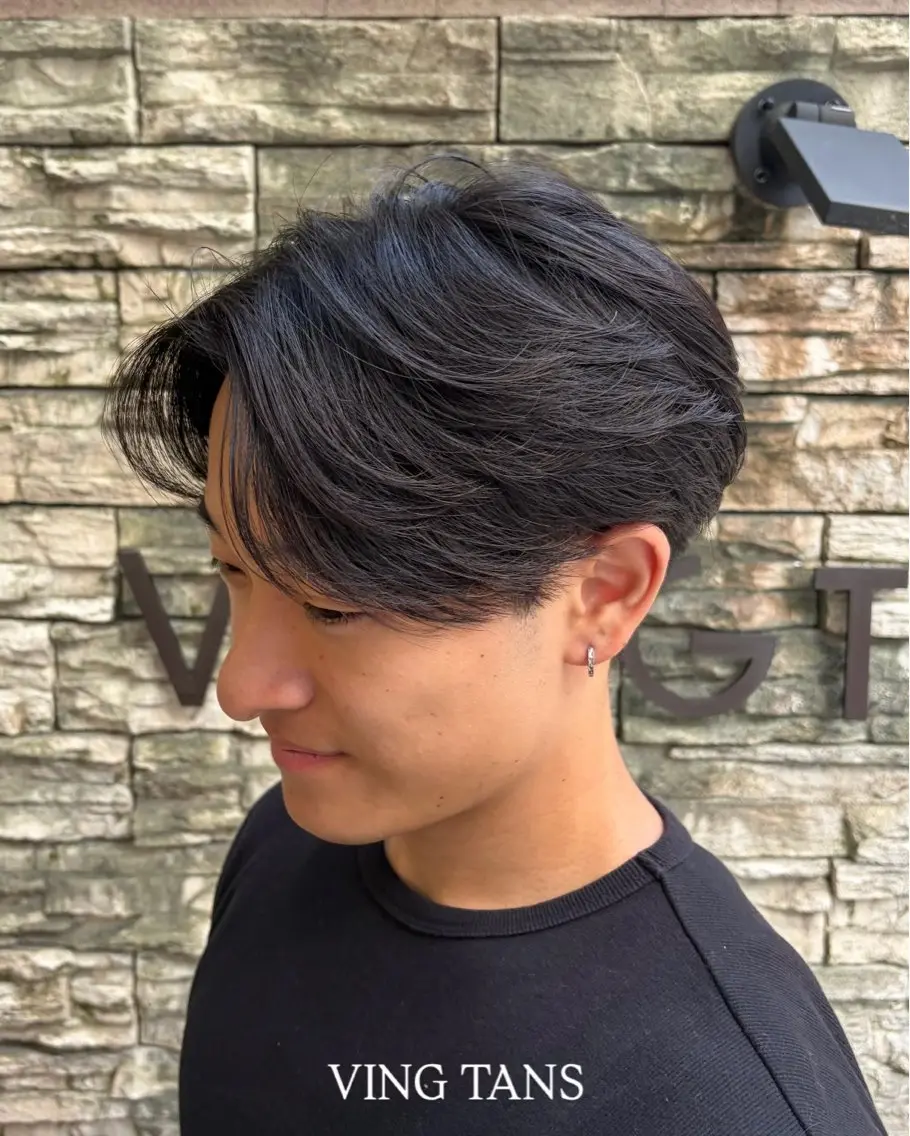 パーマ メンズ メンズパーマ ニュアンスパーマ パーマ 國田拓海 / VINGTANSのヘアスタイル