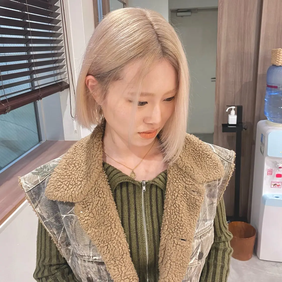 ショート カット ヘアカラー トリートメント akina*ブリーチ ♡トレンドヘアのヘアスタイル