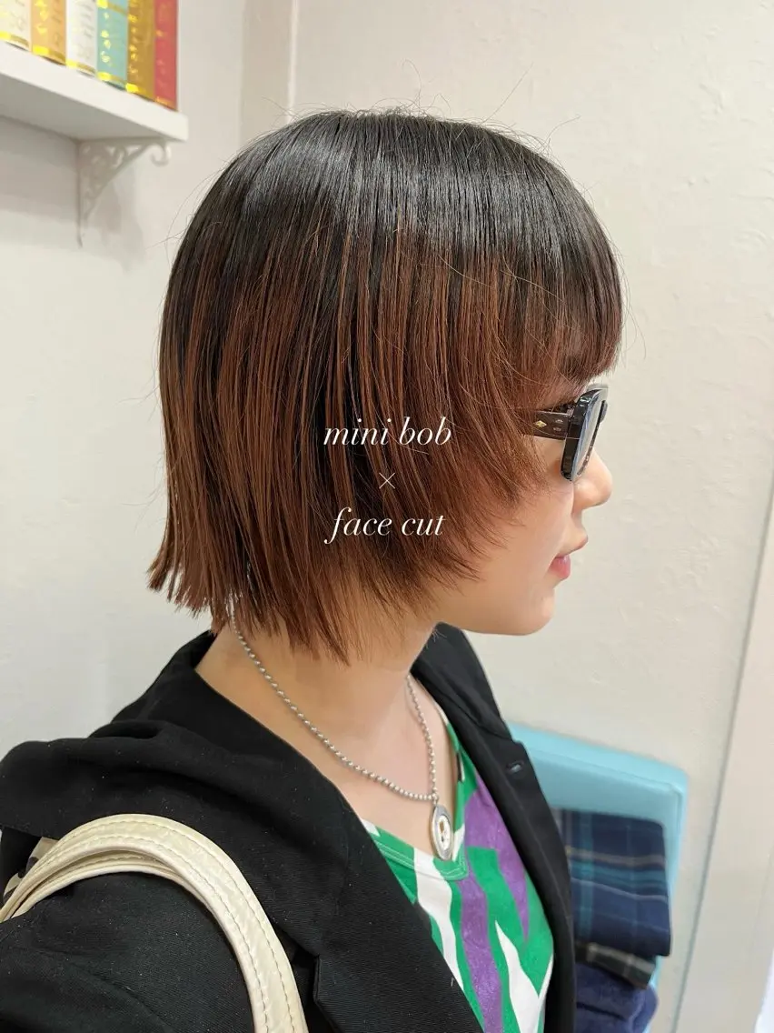ショート カット 遠藤 玲のヘアスタイル
