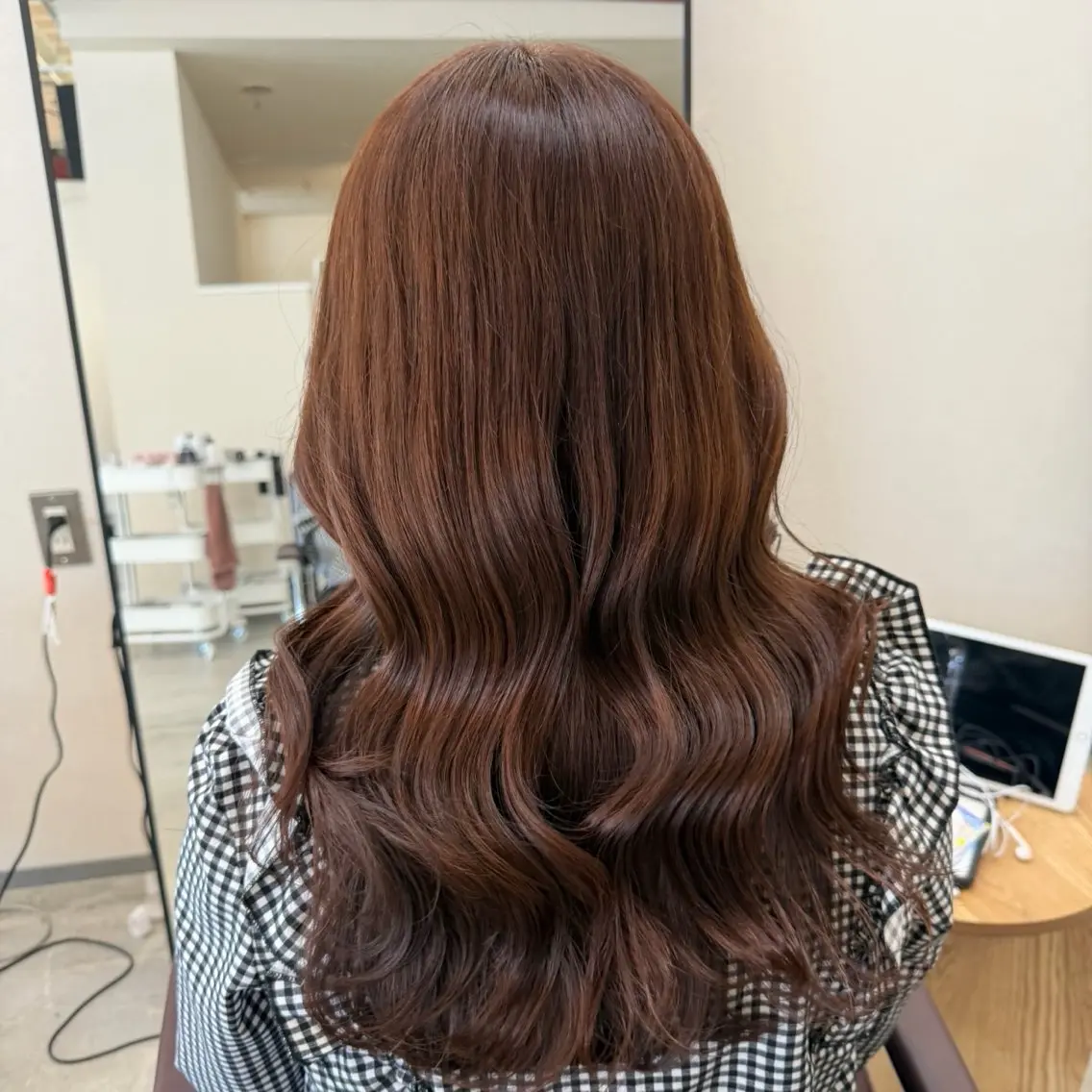 ロング カット ヘアカラー トリートメント 💖【トレンドスタ イル】Rena💖のヘアスタイル