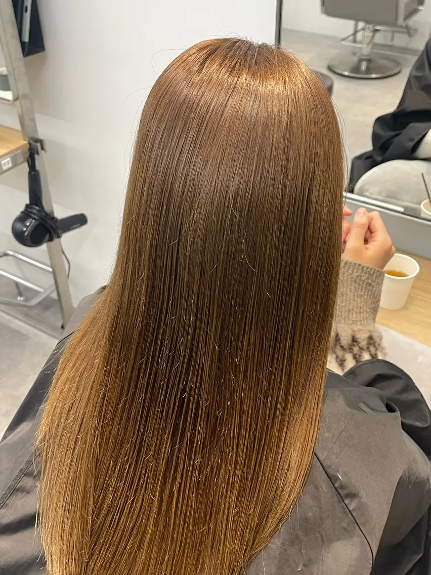 ロング カラー ベージュカラー 綱島/髪質改善 /艶髪/ルキヤ‎‎のヘアスタイル