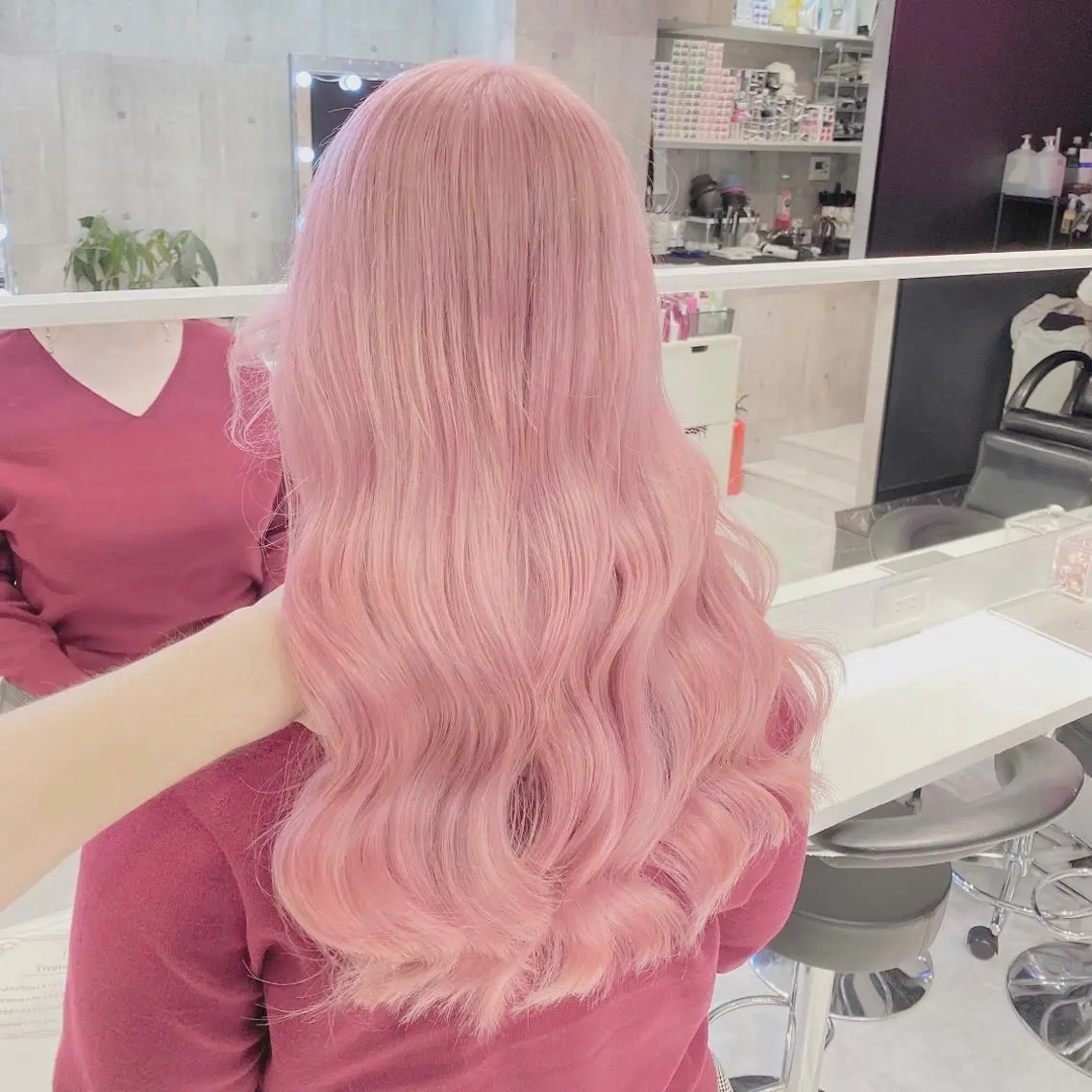 ロング カラー ヘアアレンジ メンズ キッズ マツエク・マツパ ブリーチの髪様 MASATOのヘアスタイル