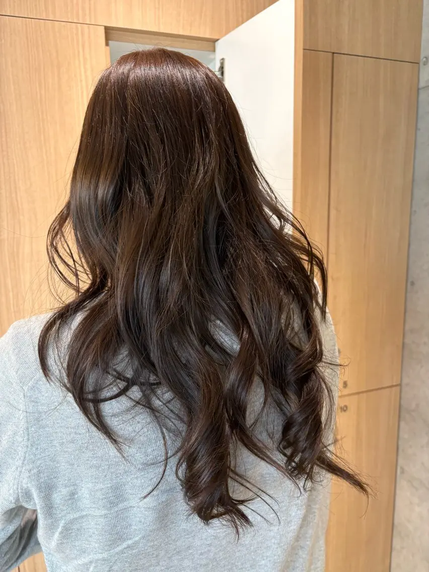 セミロング カラー 🎀レイヤー/パーマ カラー/ai🎀のヘアスタイル