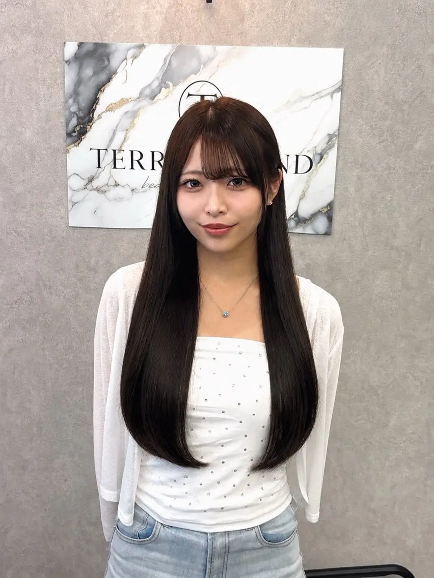 ロング カラー 千葉船橋カラーモデル 悟空のヘアスタイル