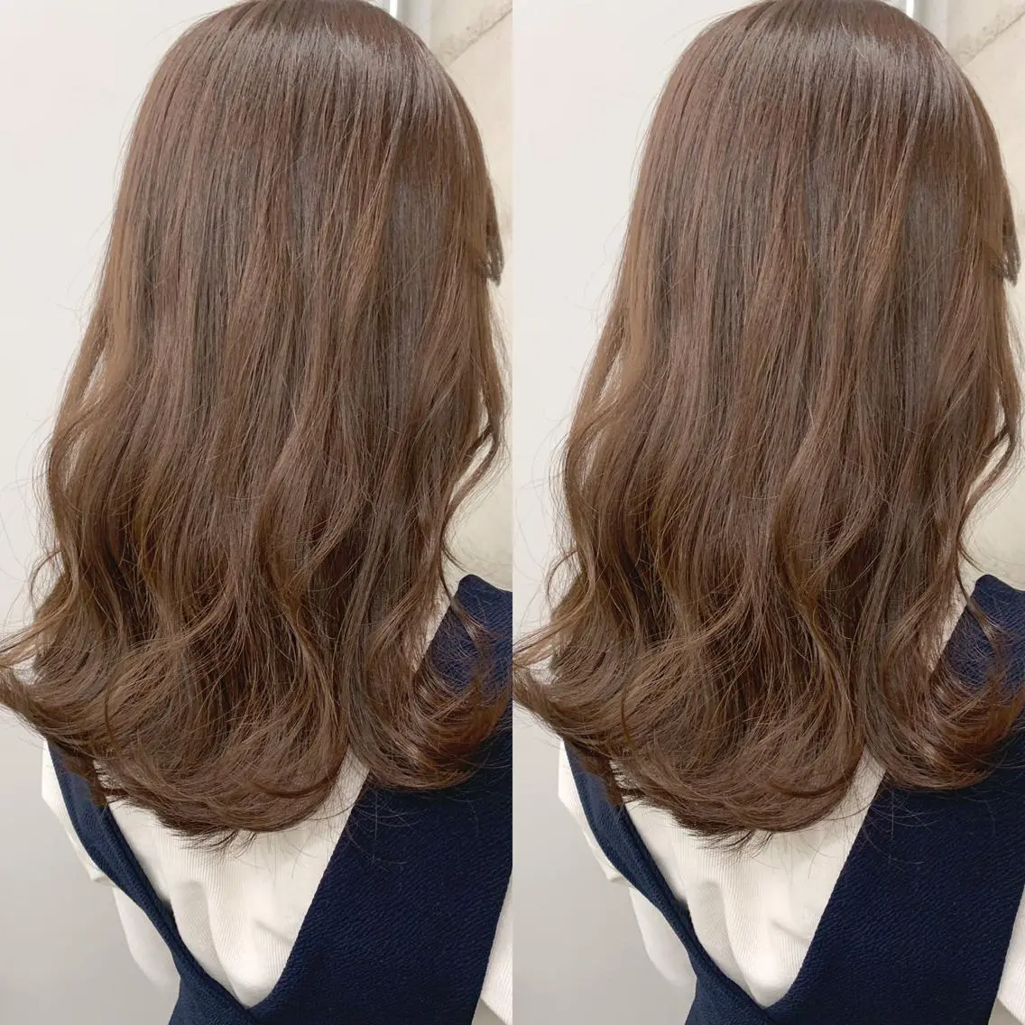 ミディアム カラー 透明感カラー✂︎ /縮毛矯正/YUKAのヘアスタイル