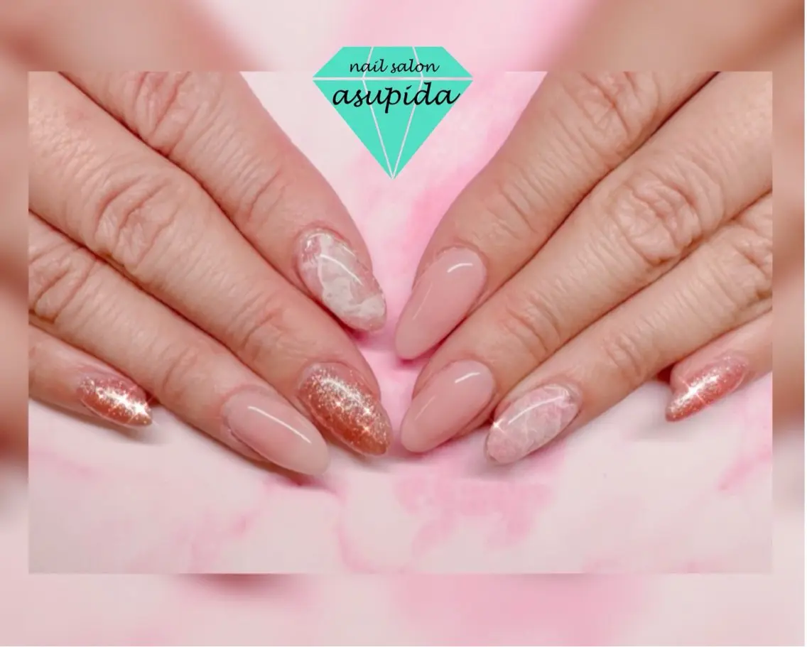 ネイル ハンドネイル nail salon asupidaのネイルデザイン
