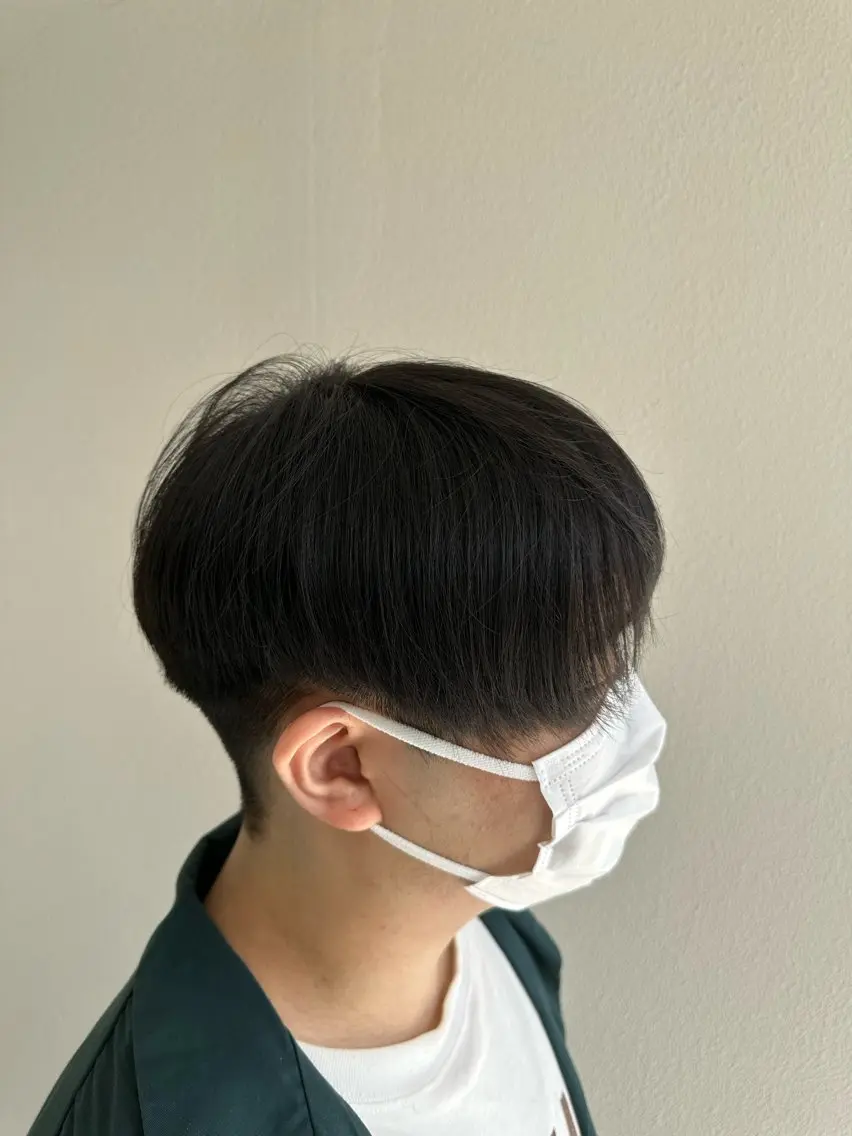 ミディアム 鳥田 勇のヘアスタイル