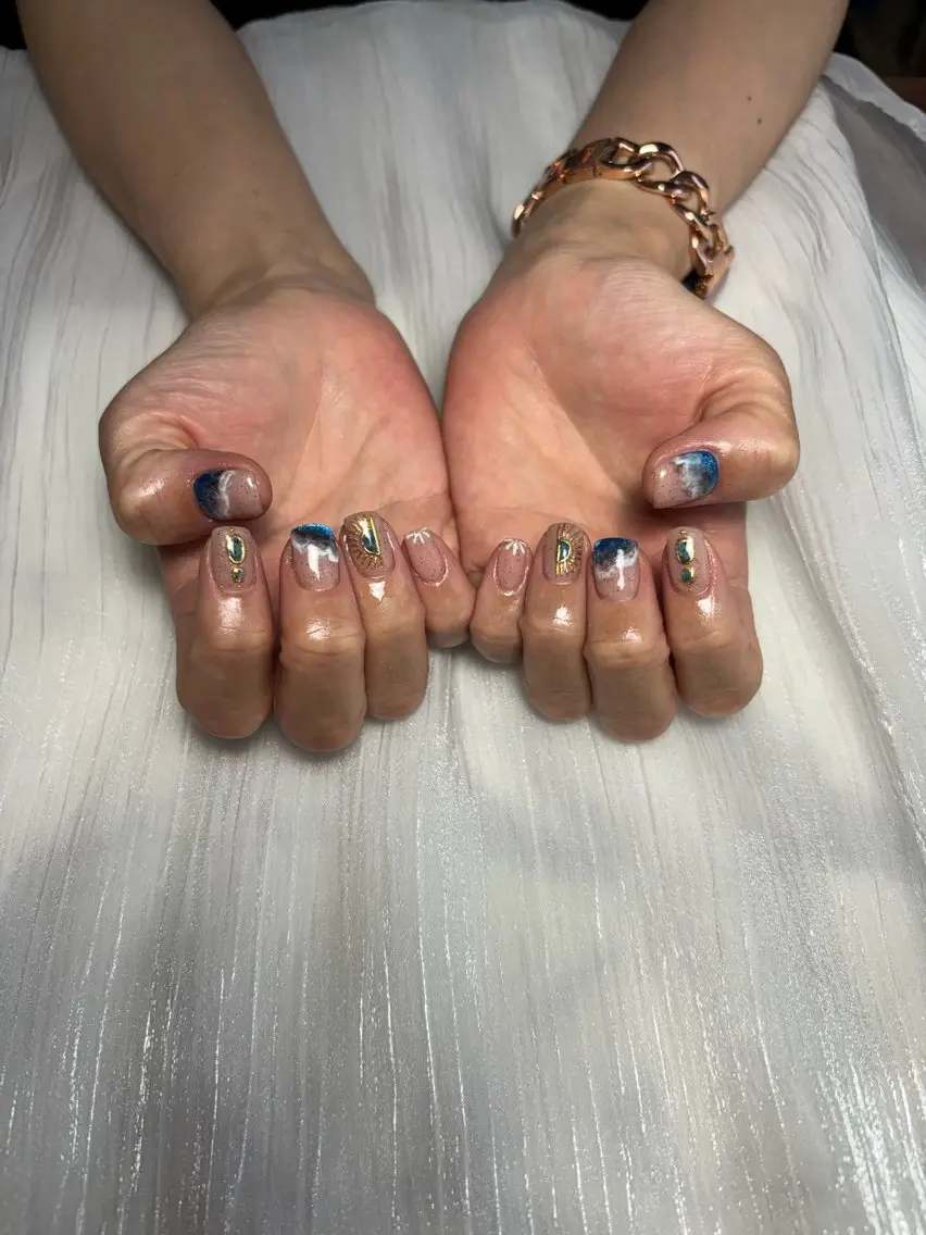 ショート ハンドネイル kapai nailのネイルデザイン