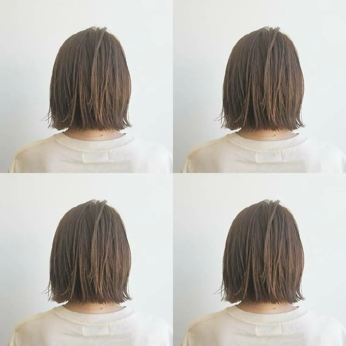 カラー ショート ヘアアレンジ ボブ ショートヘア iplus　眉毛と まつげパーマ専門店のマツエク・マツパデザイン