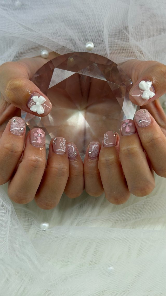 ネイル pink doll house Ariのネイルデザイン