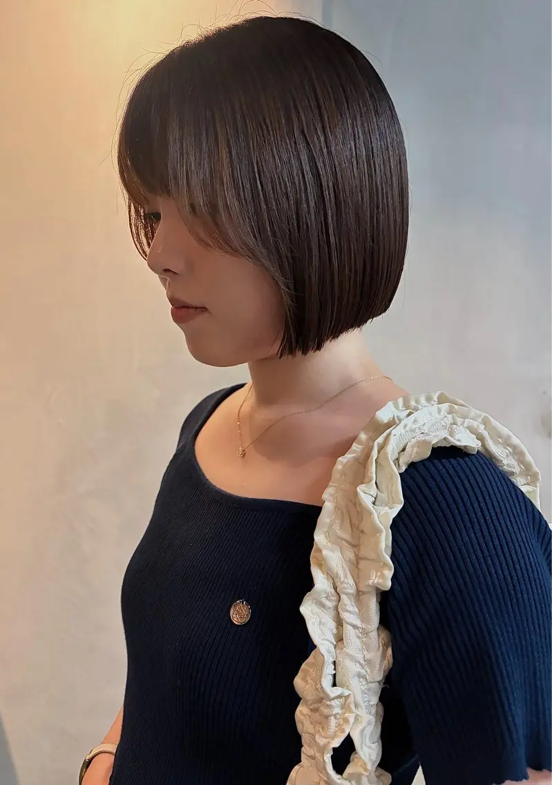 ショート カット 三浦 ふたばのヘアスタイル