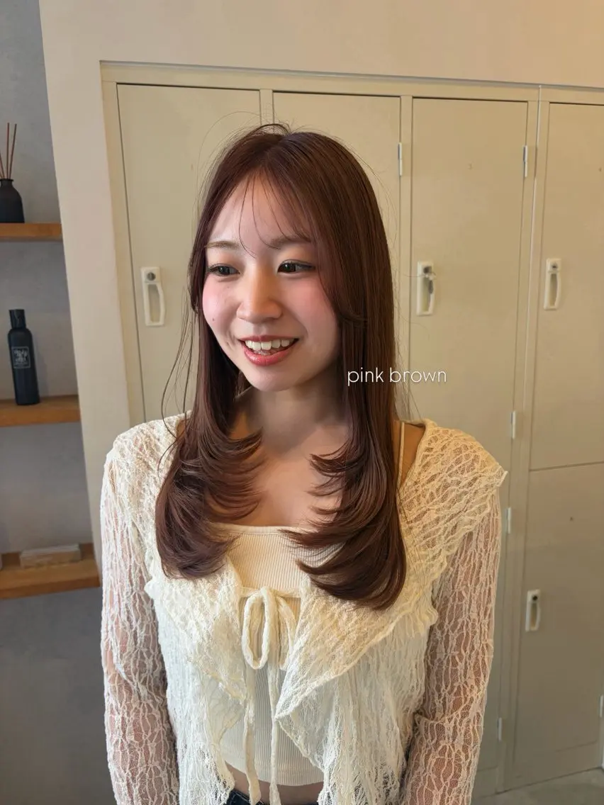 ロング カット ヘアカラー トリートメント kana /melt京橋のヘアスタイル