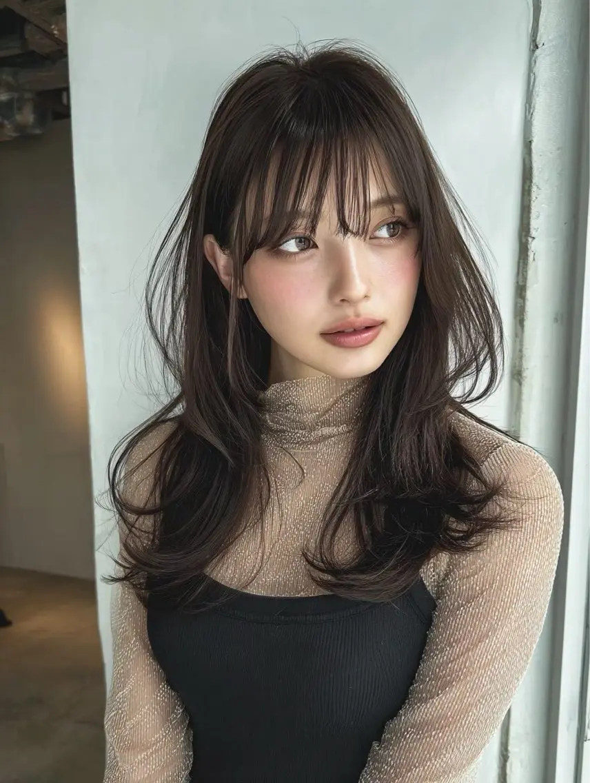 ロング KNOWHOW/思川 阿耶のヘアスタイル