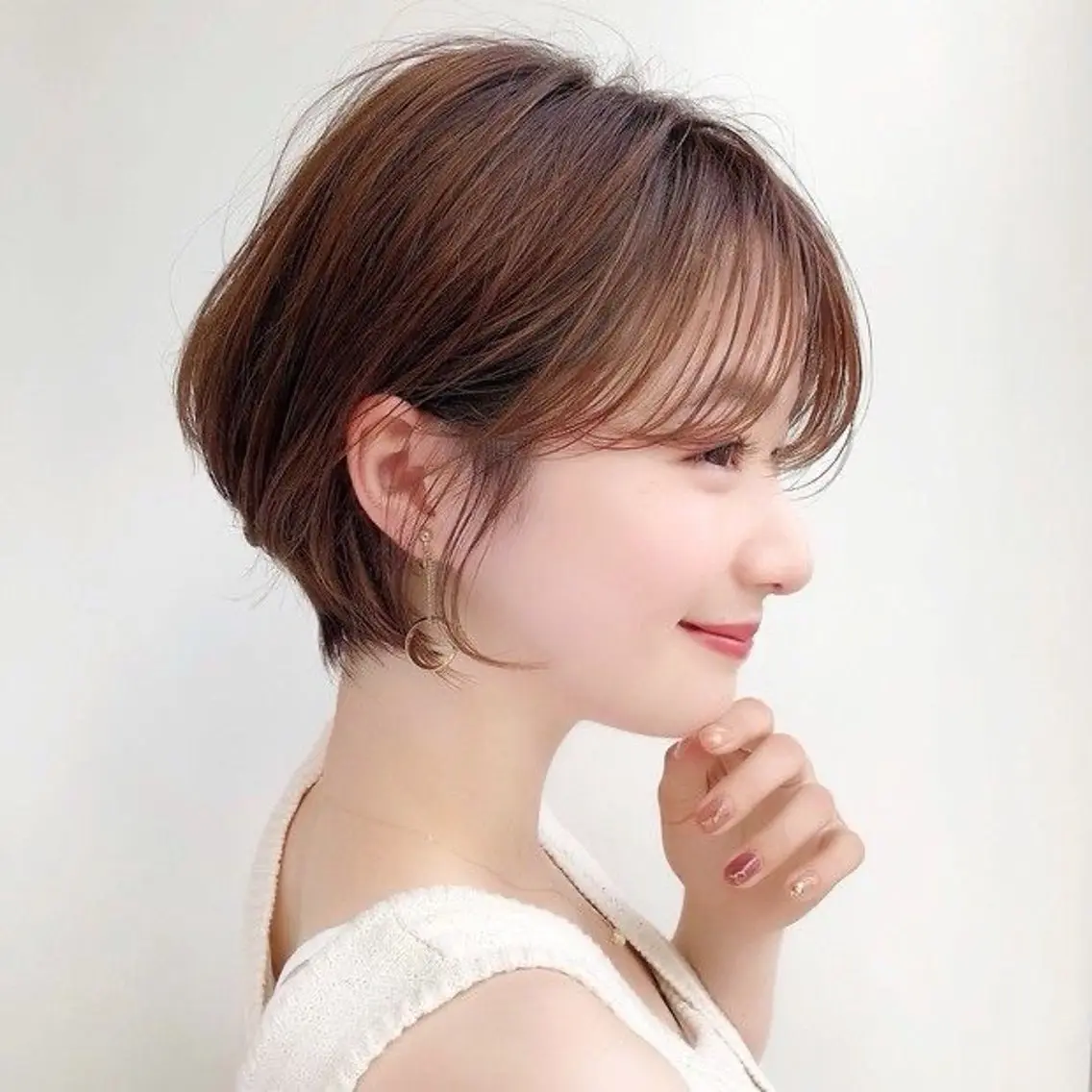 ショート 横浜/レイヤー/ボブ shiira👼🏻のヘアスタイル