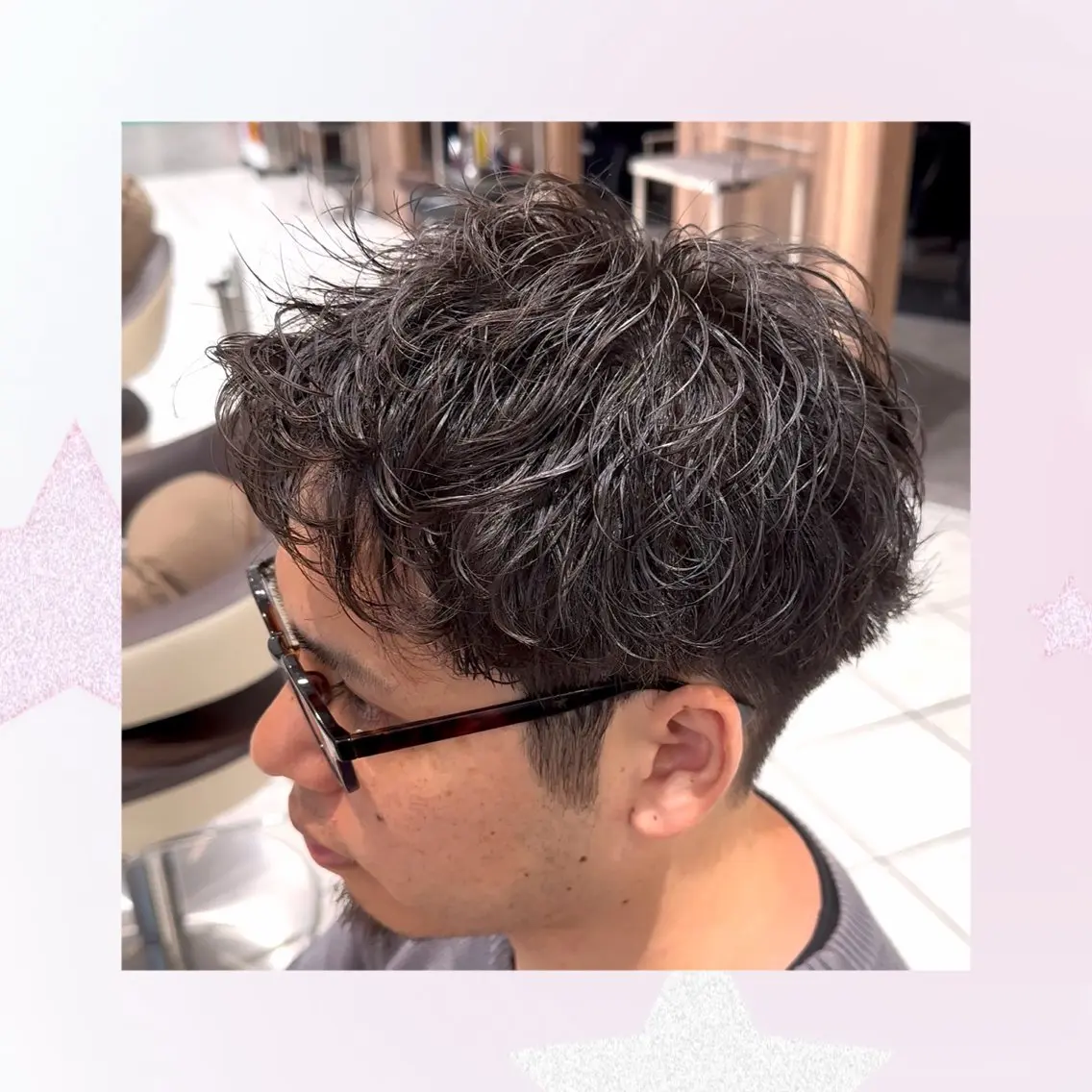 ショート パーマ 深井 しほりのヘアスタイル
