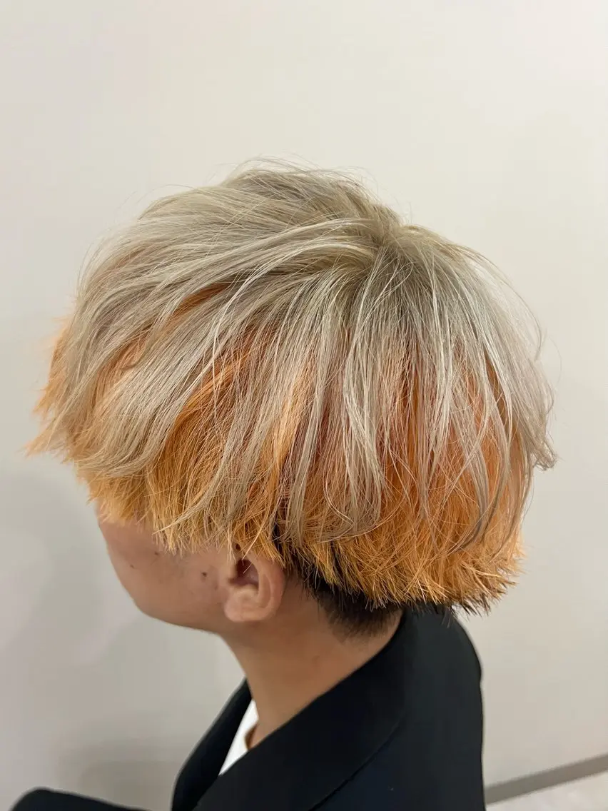 カラー 米林 遼のヘアスタイル