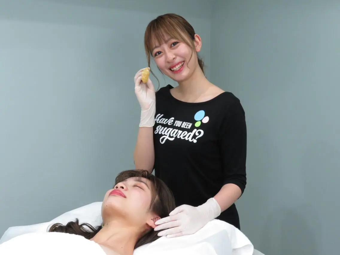 シュガーリング眉毛脱毛2000円男女OKの写真