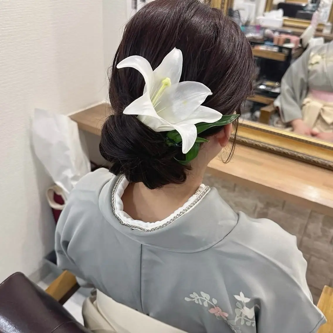 🌸袴の着付け👘+ヘアセット🌸口コミを書いて頂ける方限定🐻の写真