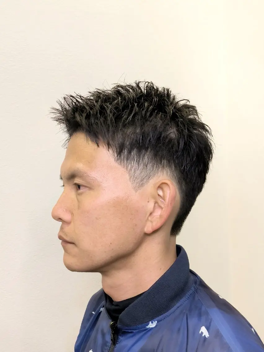 メンズ 廣多 克哉のヘアスタイル