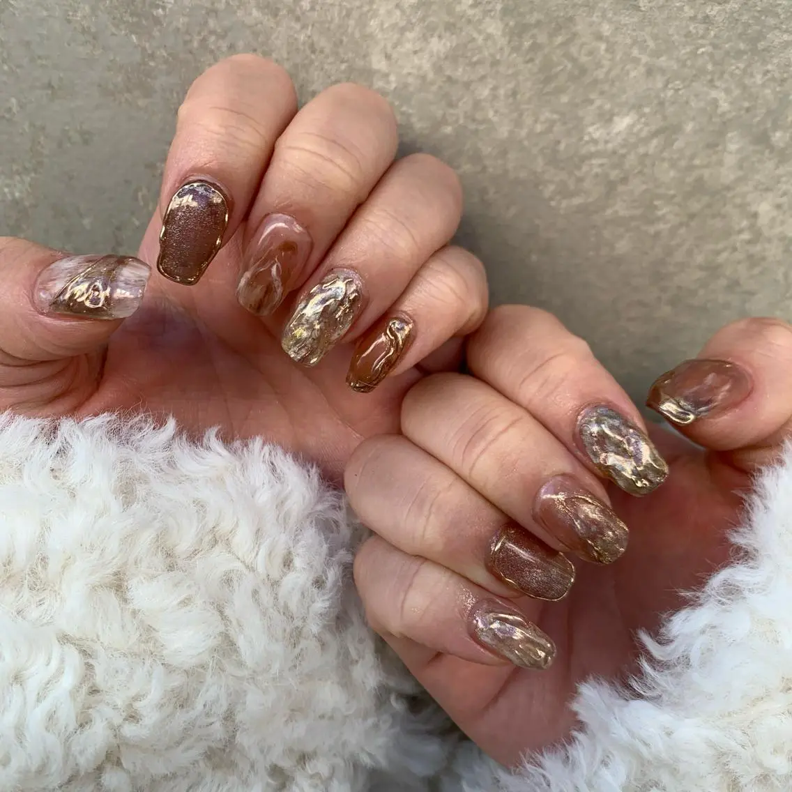ネイル 【淡色color/ nail】maikoのネイルデザイン