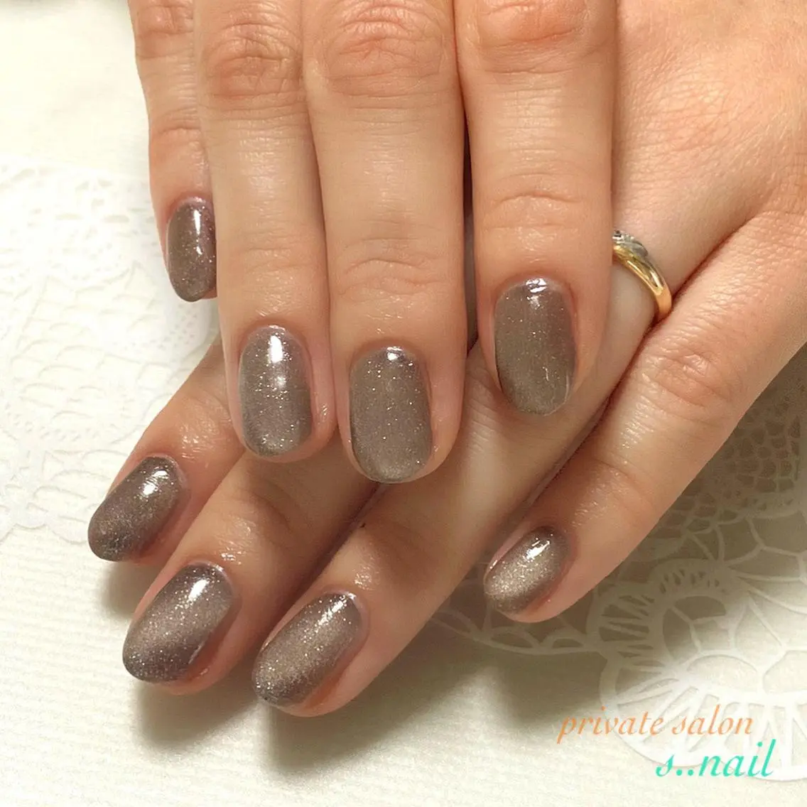 ネイル キラキラネイル ワンカラーネイル ハンドネイル フットネイル s..nail / MORITAのネイルデザイン