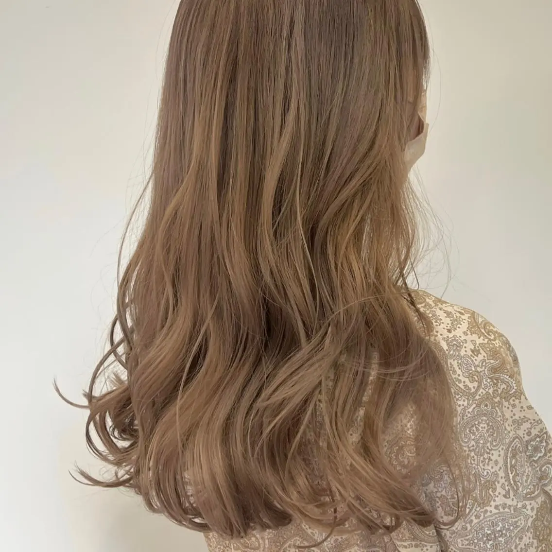 ロング カラー 顔周りカット/透明感 カラー🤍大塚蛍のヘアスタイル
