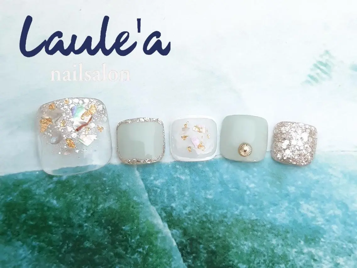 ネイル フットネイル Laule’a 昭島店のネイルデザイン